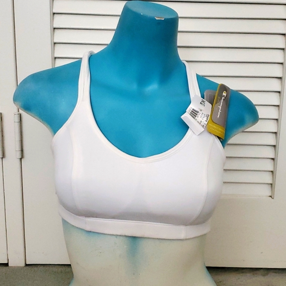 Champion Sports Bra Shape T-Back CH10501 34C White